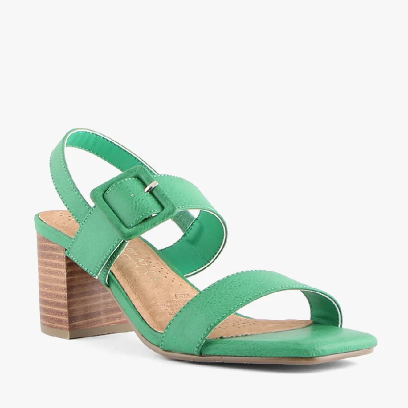 Versatile Heeled Sandals for Any Occasion---GABRIELLE GREEN