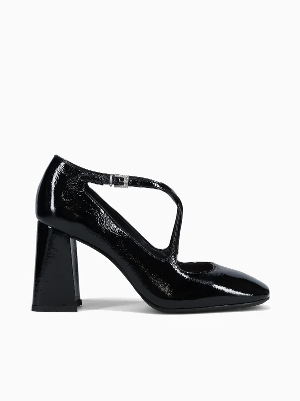 Stiletto Heel Pumps with Perfect Fit--Jael Preto Verniz Show-Fashionable & Classic