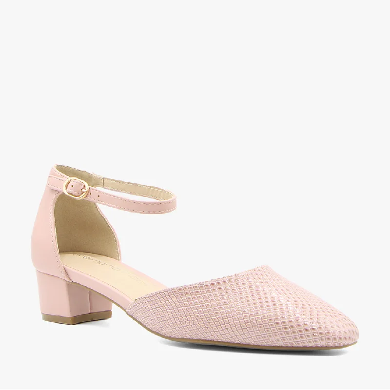 Versatile Heeled Sandals for Any Occasion---GAZEBO PINK