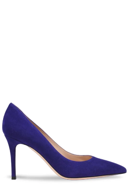 Versatile Heeled Sandals for Any Occasion---Gianvito 85 Pump