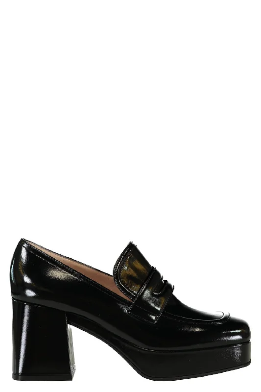 Trendy Chunky Heel Pumps for Casual Wear--Rouen 45 Loafer