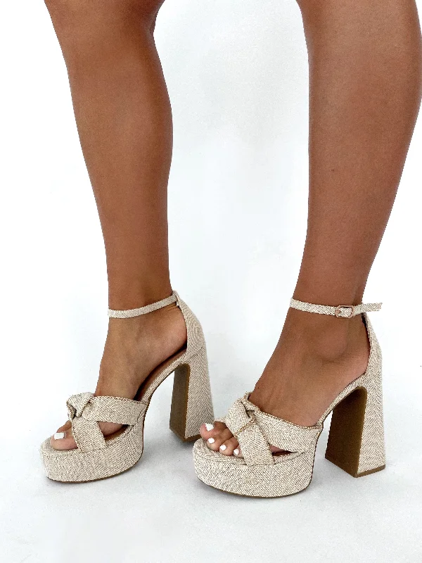 Stylish Platform Heels for Extra Height--Glistened Platform Heel