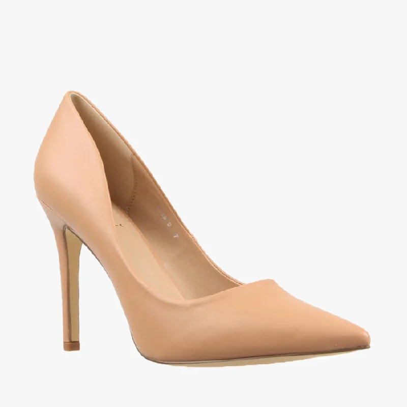 Versatile Heeled Sandals for Any Occasion---HAROLD NUDE