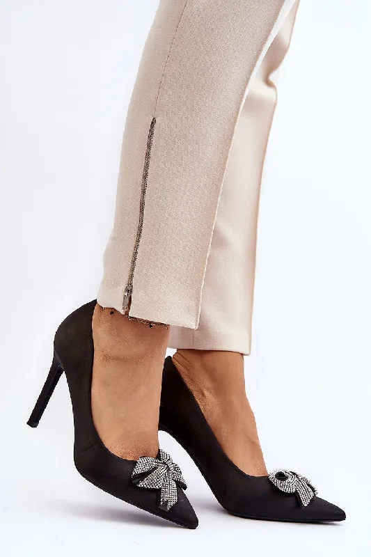 Trendy Chunky Heel Pumps for Casual Wear--High heels Step in style