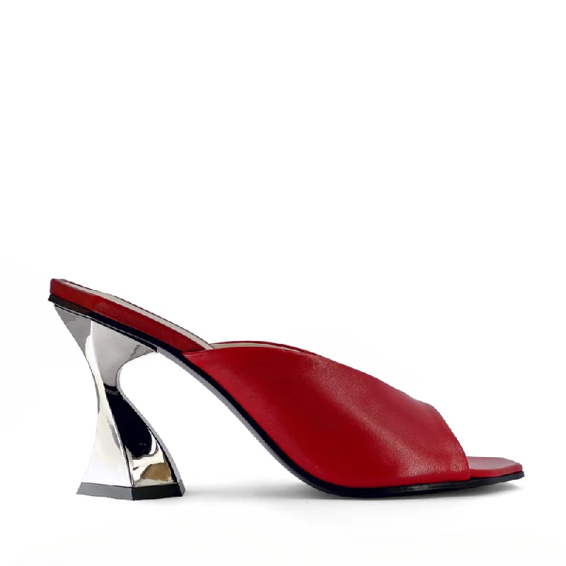 Hofe Cherry Heels---Fashionable Kitten Heels for Date Night