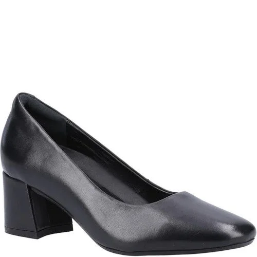 Hush Puppies Womens/Ladies Alicia Leather Court Shoes---Comfortable Leather Pumps for Office and Everyday Wear