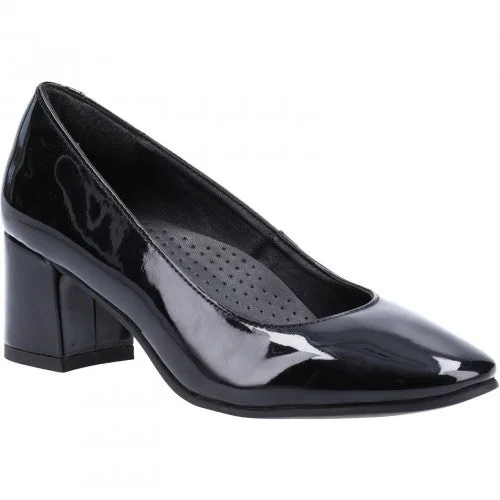 Hush Puppies Womens/Ladies Anna Leather Court Shoes---Comfortable Leather Pumps for Office and Everyday Wear