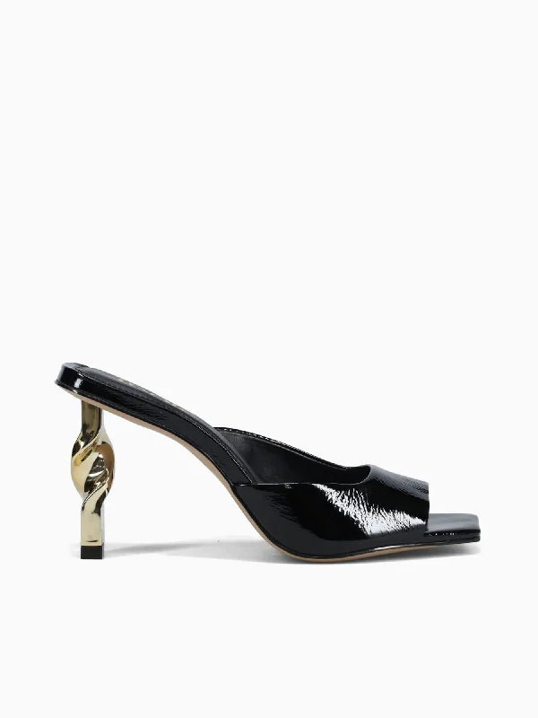 Stiletto Heel Pumps with Perfect Fit--Maite Black Vz Show-Fashionable & Classic