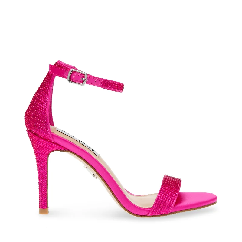 ILLUMINE-R FUCHSIA SATINAffordable Satin Heels with a Luxe Touch