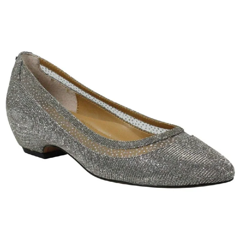 Versatile Heeled Sandals for Any Occasion---J. Renee Timoroa Pewter Pump (Women's)