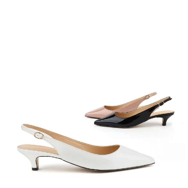 Versatile Heeled Sandals for Any Occasion---JAYD - classic slingback