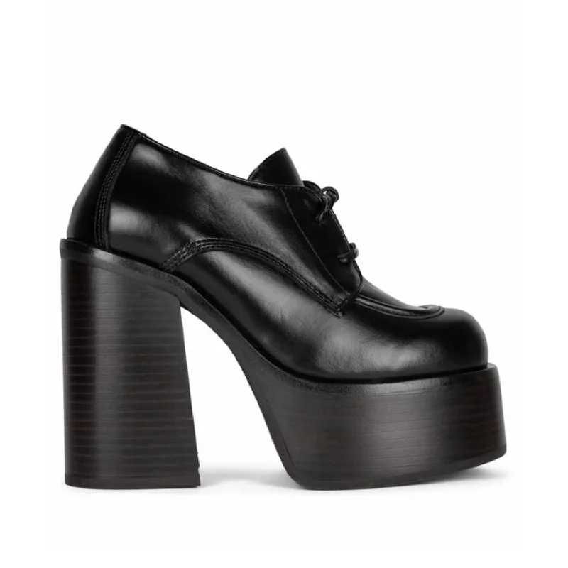 Jeffrey Campbell  Women's Walk_It Black M---Fashionable Kitten Heels for Date Night