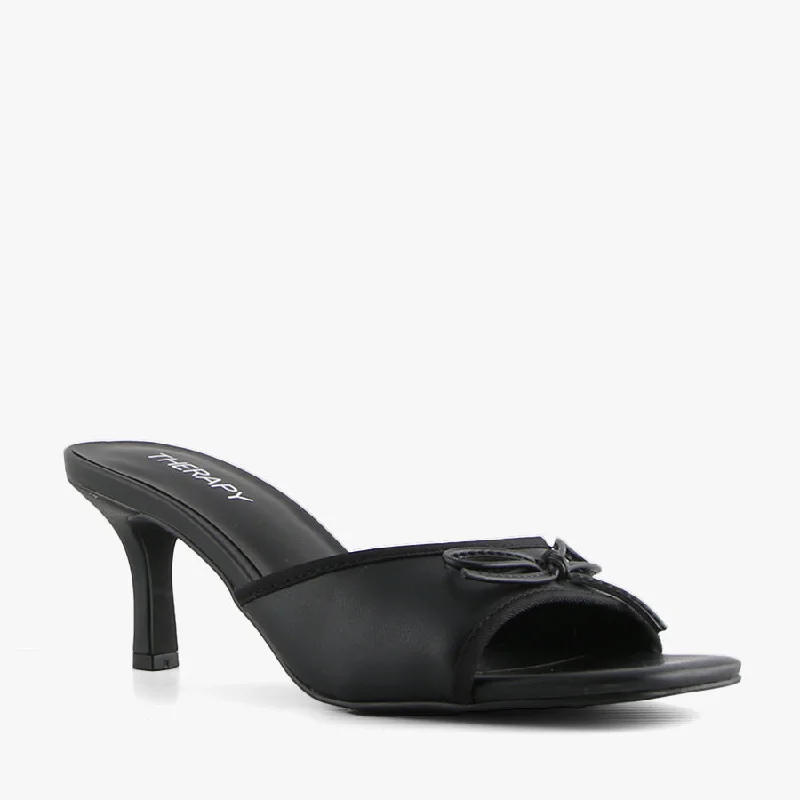 Versatile Heeled Sandals for Any Occasion---JENNER BLACK