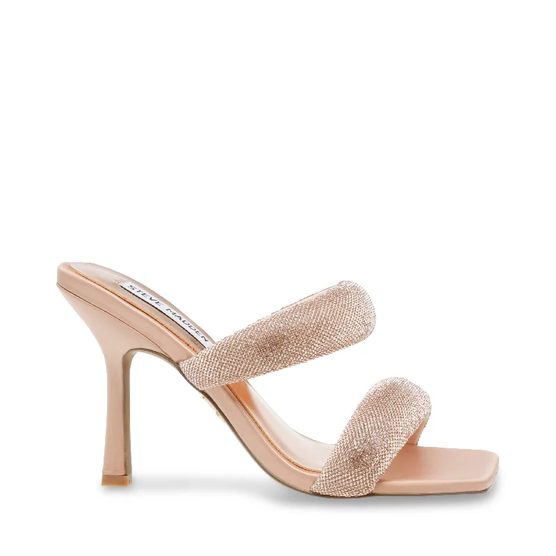 JETSETTER ROSE GOLD---Fashionable Kitten Heels for Date Night