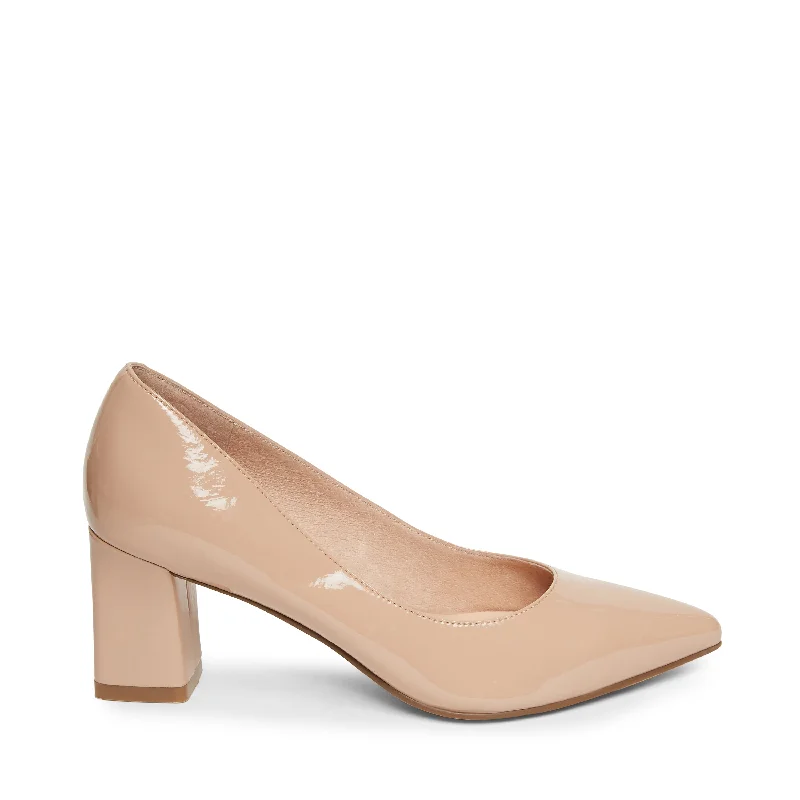 JOANA BEIGE---Fashionable Kitten Heels for Date Night