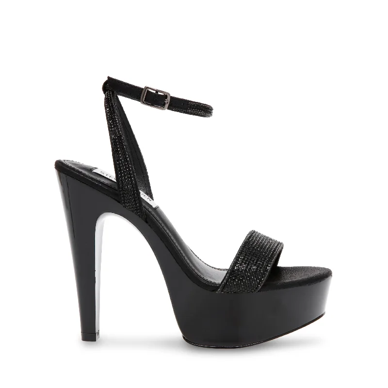 Affordable Rhinestone Pumps for a Dazzling Look---JULIEN-R BLACK CRYSTAL