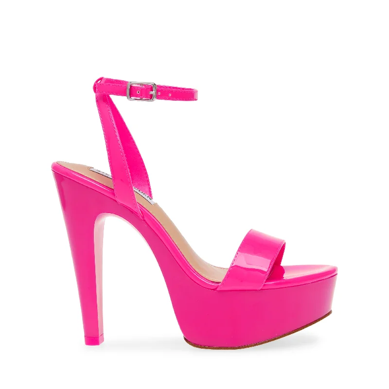 JULIEN HOT PINK---Fashionable Kitten Heels for Date Night