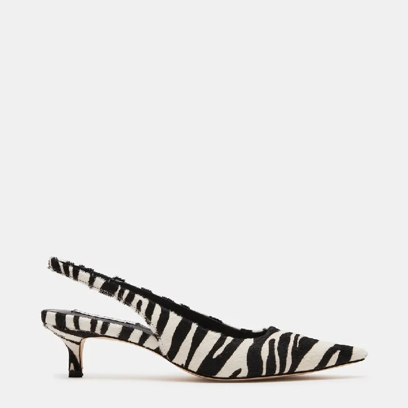 Versatile Heeled Sandals for Any Occasion---KARI-Z ZEBRA