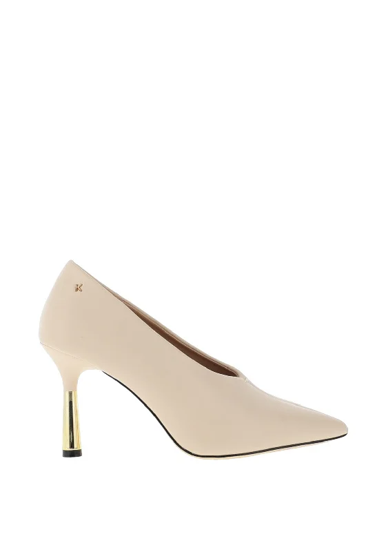 Stiletto Heel Pumps with Perfect Fit--Kate Appleby Aylsham Pointed Toe Heeled Pump, Almond-Fashionable & Classic