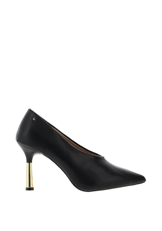 Stiletto Heel Pumps with Perfect Fit--Kate Appleby Aylsham Pointed Toe Heeled Pump, Schwarz-Fashionable & Classic