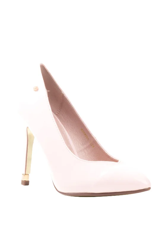 Sleek and Shiny Patent Pump Heels for a Polished Look--Kate Appleby Monmore Faux Patent High Heel, Pink