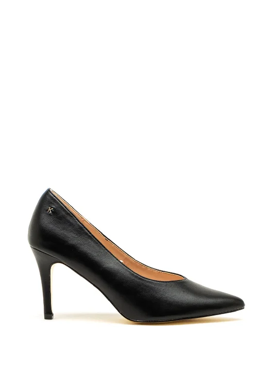 Stiletto Heel Pumps with Perfect Fit--Kate Appleby Morpeth Pointed Toe Court Shoes, Black-Fashionable & Classic