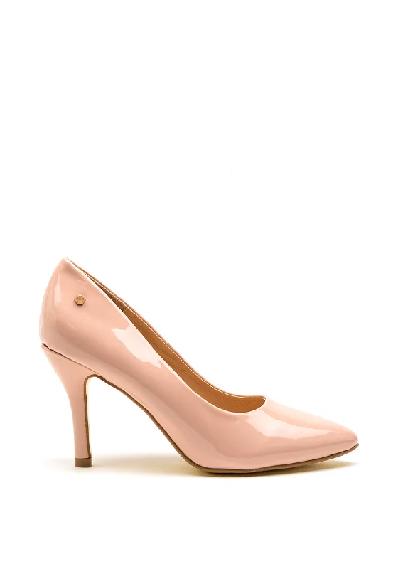 Sleek and Shiny Patent Pump Heels for a Polished Look--Kate Appleby Newport Patent Court Shoe, Pink