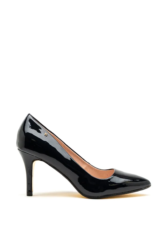 Sleek and Shiny Patent Pump Heels for a Polished Look--Kate Appleby Portree Patent Court Shoes, Sapphire