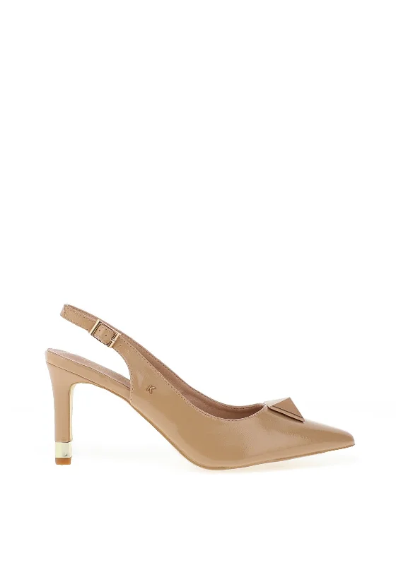 Sleek and Shiny Patent Pump Heels for a Polished Look--Kate Appleby Ripley Stolford Patent Stud Heeled Shoes, Make Up