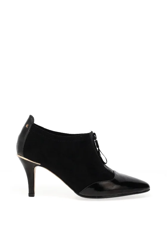 Versatile Heeled Sandals for Any Occasion---Kate Appleby Smethwich Heeled Brogues, Black