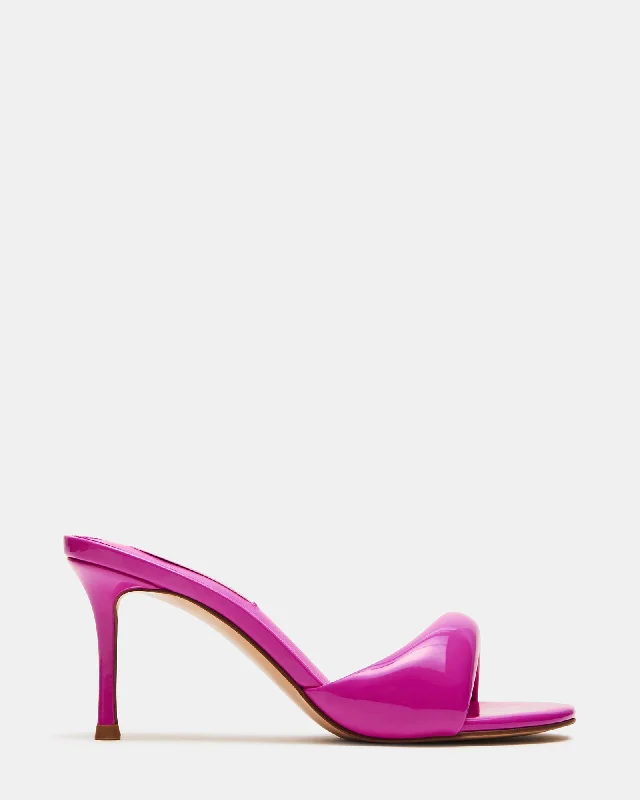 Versatile Heeled Sandals for Any Occasion---KIERAN PINK PATENT