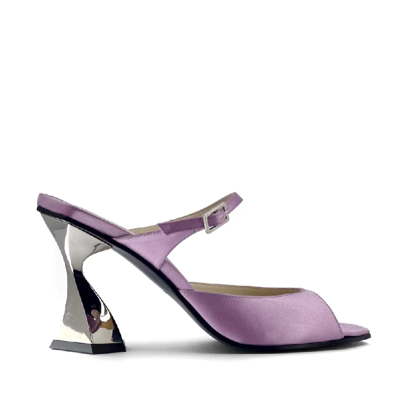 Kin Lavender Heels---Fashionable Kitten Heels for Date Night