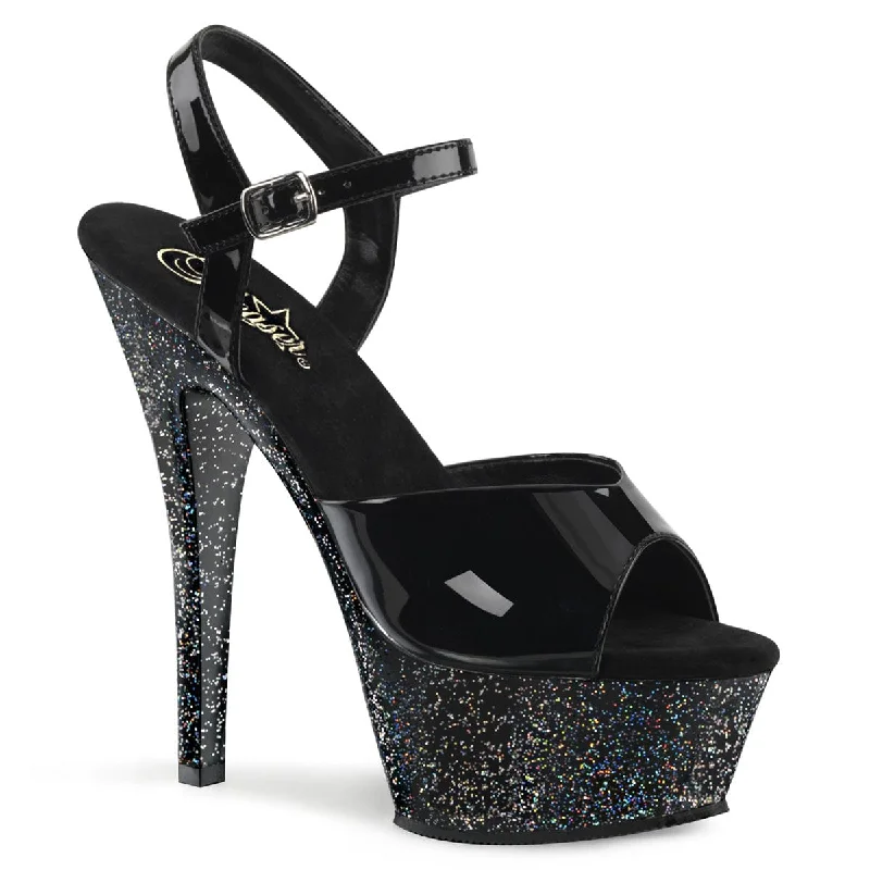 Versatile Heeled Sandals for Any Occasion---KISS-209MG Black/Black