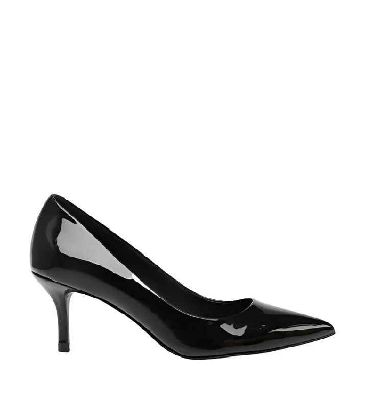 KITKAT BLACK---Fashionable Kitten Heels for Date Night