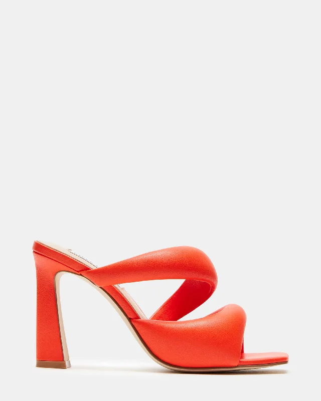 Versatile Heeled Sandals for Any Occasion---KLOSS ORANGE