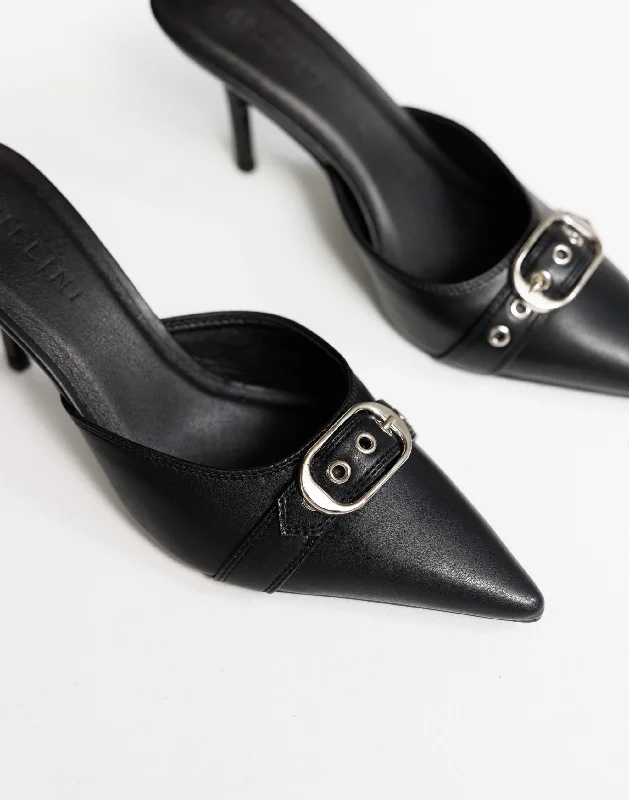 Stiletto Heel Pumps with Perfect Fit--Kolby Heels (Black) - By Billini-Fashionable & Classic