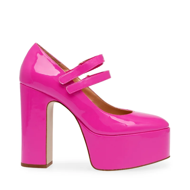 KULTURE MAGENTA---Fashionable Kitten Heels for Date Night