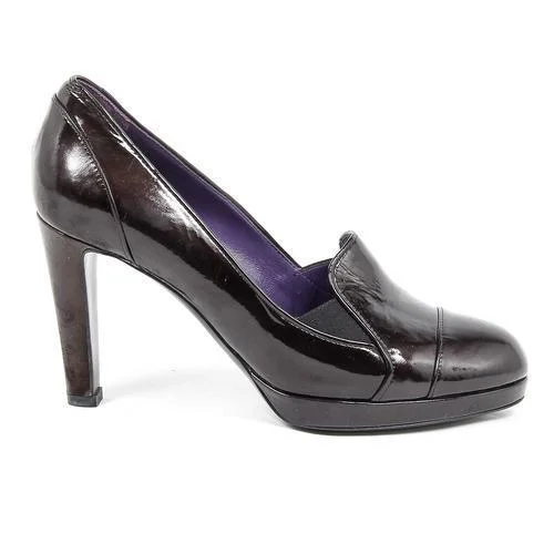 Bordeaux 37 EUR - 7 US Sergio Rossi Womens Pump---Fashionable Kitten Heels for Date Night