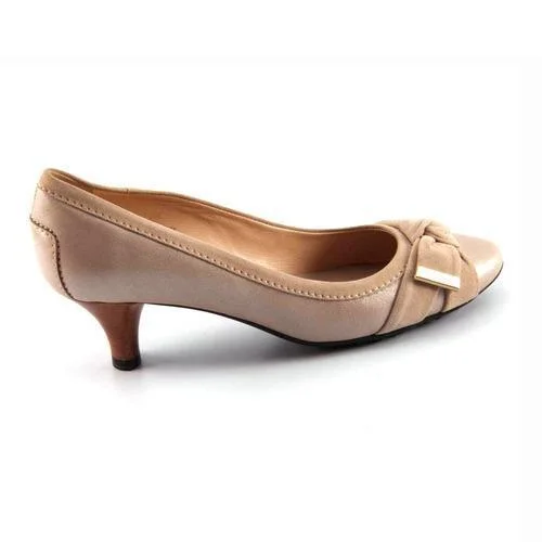 Beige 36 EUR - 6 US (241mm) Tods ladies pump XXW0MC0A050928C210---Fashionable Kitten Heels for Date Night