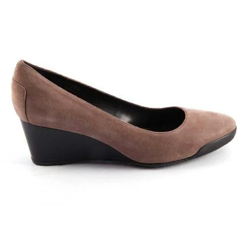 Taupe 36 EUR - 6 US (241mm) Tods ladies pump XXW0MP0A900HR0C412---Fashionable Kitten Heels for Date Night