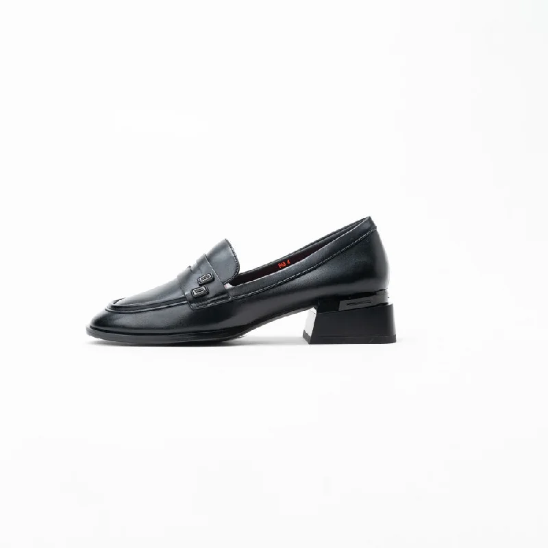 Stiletto Heel Pumps with Perfect Fit--La Her Fa3 Ladies Shoe Black-Fashionable & Classic