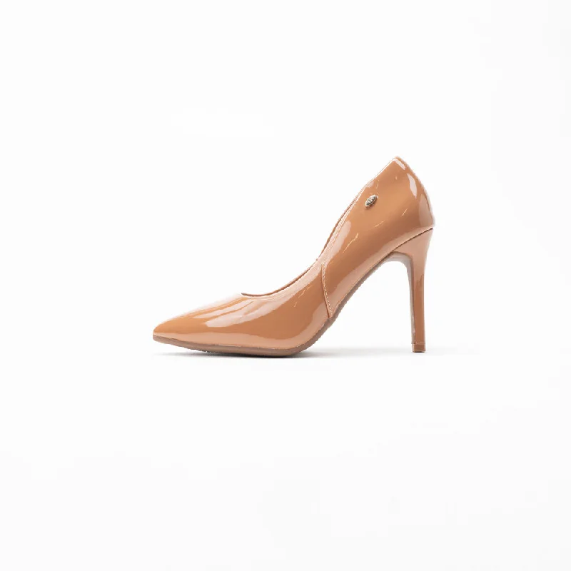 Stiletto Heel Pumps with Perfect Fit--La Her Nn01 Ladies Comfort Shoe Camel-Fashionable & Classic