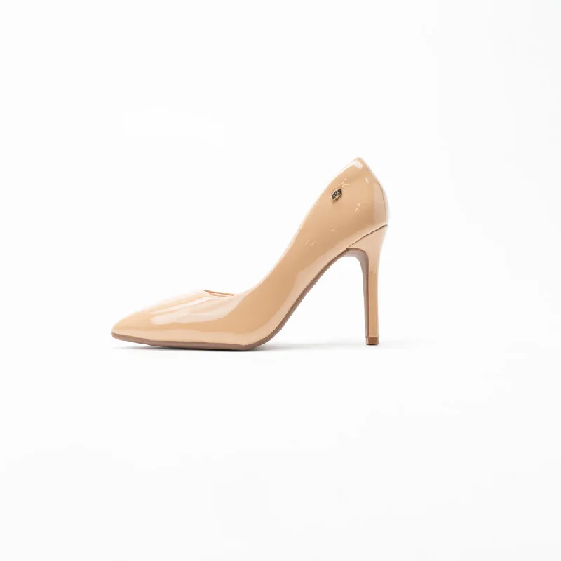 Stiletto Heel Pumps with Perfect Fit--La Her Nn02 Ladies Comfor Shoe Beige-Fashionable & Classic