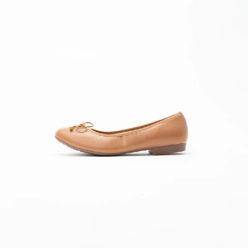 Stiletto Heel Pumps with Perfect Fit--La Her Nn13 Ladies Comfort Shoe Camel-Fashionable & Classic