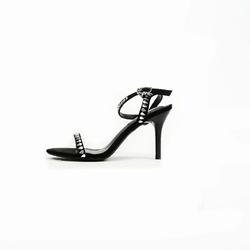 La Her Qxg-19 Ladies Evening Shoe Black/White---Elegant Evening Heels for Weddings and Parties