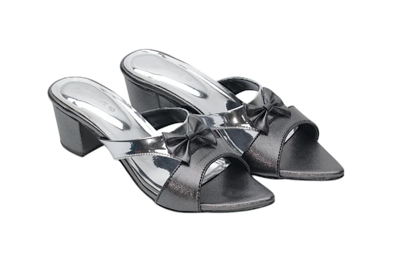 Versatile Heeled Sandals for Any Occasion---Ladies Heel Chappal 410108