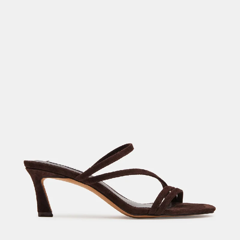 Affordable Suede Ankle Pumps for All-Day Wear--LAMORA BROWN SUEDE