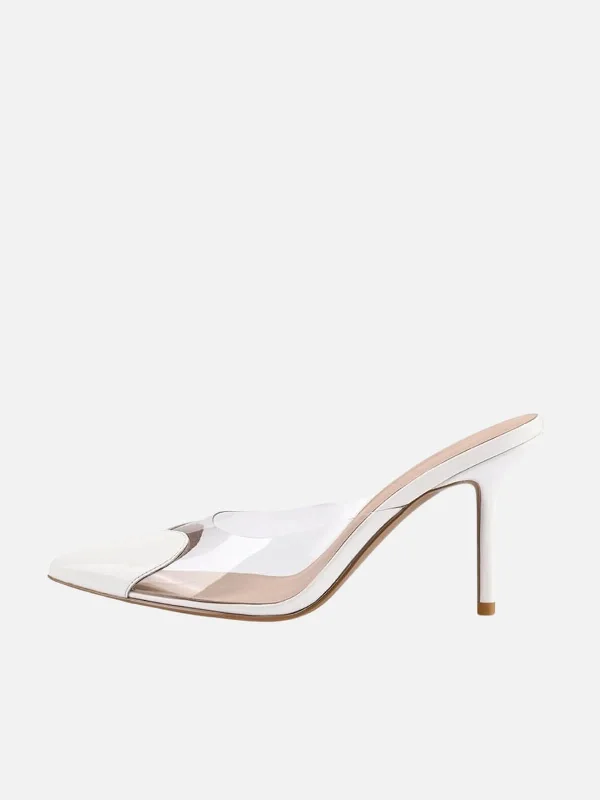 Stiletto Heel Pumps with Perfect Fit--Raquel - White-Fashionable & Classic