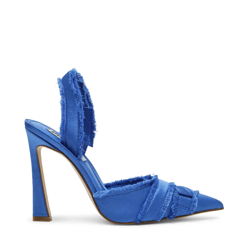 LARYSA BLUE SATINAffordable Satin Heels with a Luxe Touch