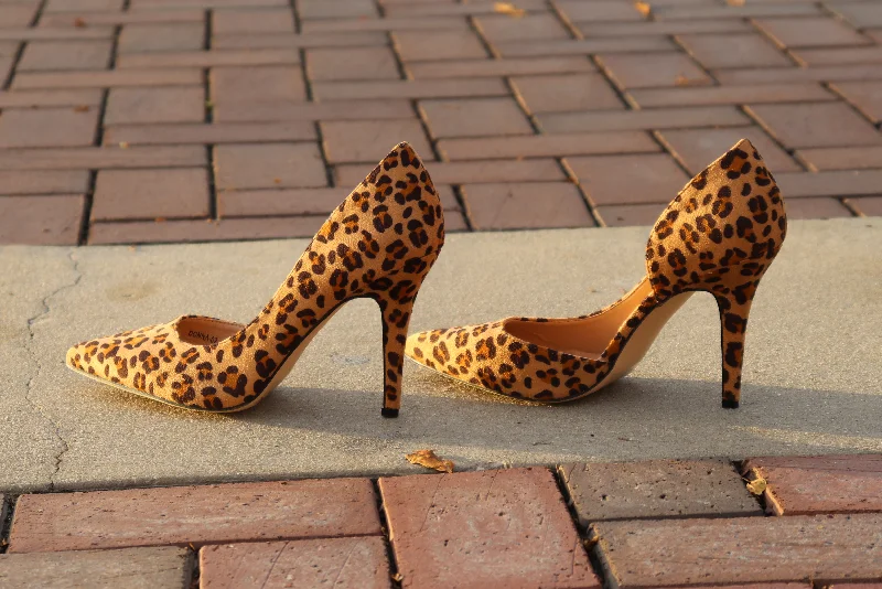 Leopard Heels---Fashionable Kitten Heels for Date Night